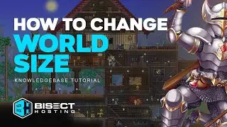 Как изменить размер мира на сервере Terraria!