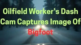 Dash Cam Image Of Bigfoot At Remote Oilfield Site