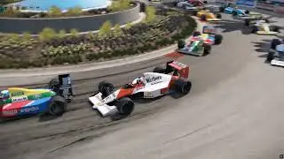 Automobilista 2 - Largada em Long Beach - McLaren MP4/5B