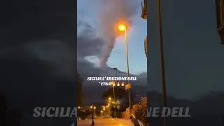 February 16, 2025 #volcano #sicilia #etna #eruption