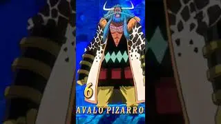 Top 10 Strongest Members of Blackbeard Pirates #shorts #anime #onepiece #top10