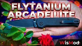 Review of the Flytanium Arcade Lite - Smoke Black - another banger with a shark lock!