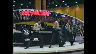 Chevy Footlockers at the 1988 Chicago Auto Show