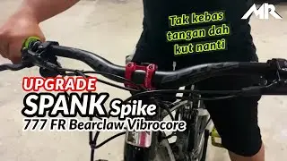UPGRADE Pakai SPANK Spike 777 FR Bearclaw Vibrocore Handle Bar