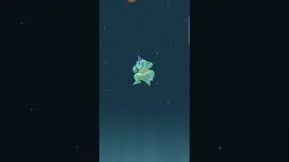 Shiny totodile evolved in #pokemongo