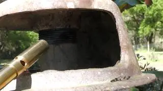 How to Remove a Rusted Fused Steel Pipe from Aluminum Pitcher Pump Threads