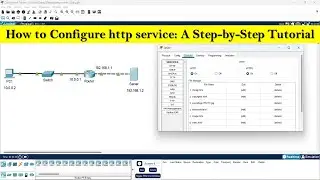 Как настроить HTTP-сервис | Пошаговое руководство: настройка HTTP-сервиса в Packet Tracer