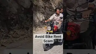 Avoid Bike Rent Scam Easy way | Tips to Save Money #minivlog #ytshorts #rishikesh #bikerent