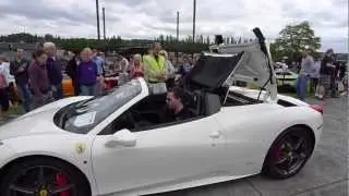 Ferrari 458 Spyder Top Operation