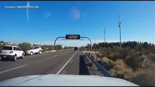 Wrong-Way driver caught on camera