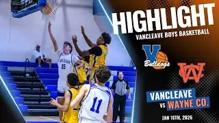 Vancleave High School @ Wayne County Boys Basketball | Game Highlights 1/16/2026