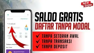 SALDO GRATIS‼️ buka rekening dapat saldo gratis 25K terbukti membayar - event bank digital terbaru