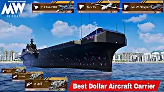 Best Dollar Aircraft Carrier with Best Recommended Build🔥- Modern Warships