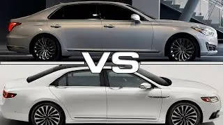 2017 Hyundai Genesis G90 vs 2017 Lincoln Continental