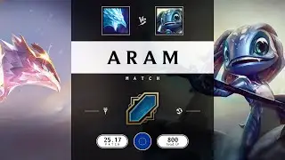 ARAM Match: Super Anivia vs Super Fizz - EUW server Patch 25.17