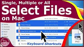 How to Select Single, Multiple or All Files on Mac - macOS Big Sur | 2021