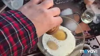 Omelette cooked by Muromskaya Daria