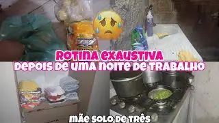 RECEBI O DINHEIRO E COMPREI COMIDA //CHEGUEI A CASA ESTAVA UMA BAGUNÇA 🫣💖