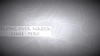 Flight Over Nazca Lines And Geoglyphs In Peru (Black & White Version With Music)