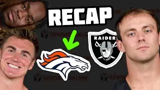 TNF Broncos Raiders Reactions; WORST game of year?