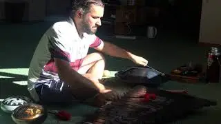 chinese stone xylophone + raw vast drum