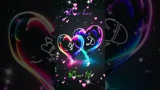 A &hearts;️ D Name Latter status ❤️ ll New Trending Name Art video Whatsapp Status ll 2026 #k.k_creation90