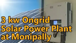 Make your home green, Flyline 3 KW On grid  Solar System, MG FPC  Solar Water Heater Murickens Group
