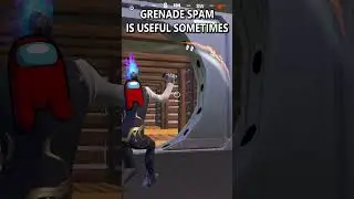 spam grenades = win #fortnite #shorts