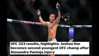 Результаты и основные моменты UFC 323: Джошуа Ван стал вторым самым молодым чемпионом UFC после А...