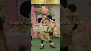 Minnie Safari Character &ndash; Fun Safari-Themed Entertainment for Kids&rsquo; Parties🌿