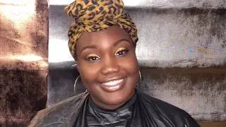 Gold Cut Crease Using Makeup Revolution Cut Crease And The Crayon Case Box of Crayons Palette