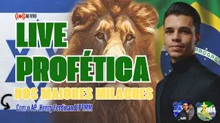 🔴AO VIVO - LIVE PROFÉTICA DOS MAIORES MILAGRES • 14° Dia de Campanha • Ap Henry Ferdinand IPTMM 🔥