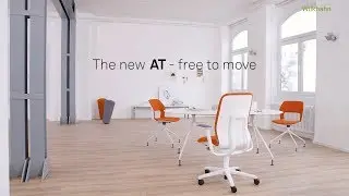 The new AT task chair - free to move - more active, more dynamic, healthier.