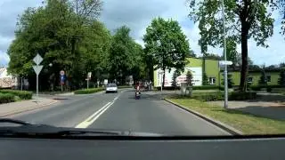 Driving through the streets Zlotow.MP4