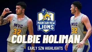 Colbie Holiman Early Season Highlights | Dallas College - Mountain View