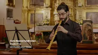 Carlo Besozzi. &Eacute;tude n&ordm; 13 (28 &Eacute;tudes pour Hautbois)