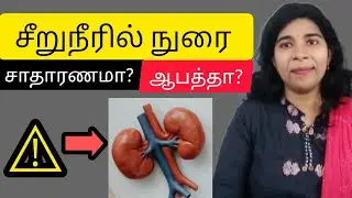 சிறுநீரில் நுரை - சாதாரணமா அல்லது Kidney problem?# Normal foam vs proteinuria #Tamil Health 