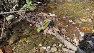Water adventure #scx24 #rccrawler #axial 