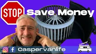 VW T5 - Squeaky Heater Fan Blower ? Watch This Before Buying A New One