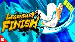 I tried getting a LEGENDARY FINISH with Super Saiyan Blue Vegeta!!