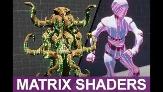 Unity Matrix Shaders