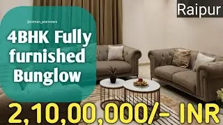 4BHK Fully furnished Bunglow For Sale | Nirman promoters Raipur real Estate consultant | #raipur