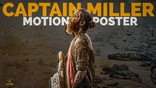 Captain Miller - First Look Motion Poster 💥| Miller 👀| Dhanush🥵| #captainmiller 🫣💣