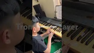 Trombone player by #oviscutie #piano