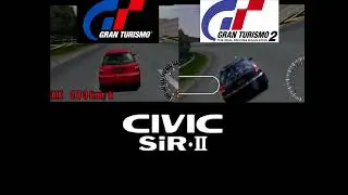 sound comparision Civic EK PS1 GT Japan vs GT2 Japan
