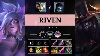Riven Top vs Yorick - NA Challenger Patch 25.18