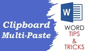 Clipboard Multi-Paste in Word Tamil | How to Multi-Paste Text in Word | Copy & Multi-Paste Clipboard
