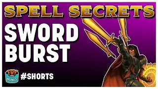 D&D Spell Secrets: Sword Burst #Shorts