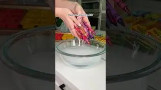Easy classroom valentine DIY!! How to make initial crayons!