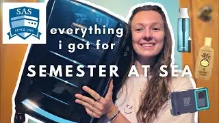SEMESTER AT SEA BIRTHDAY HAUL 🛳 everything i got for the spring 2023 voyage